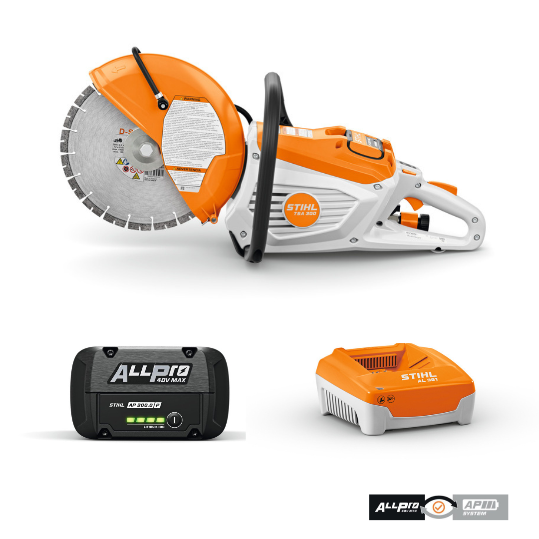 Stihl TSA 300: Lightweight Battery powered Cutquik for Easy Use